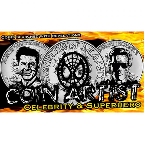 COiN ARTIST Quarter Super Hero/Celebrity (6 coins ...