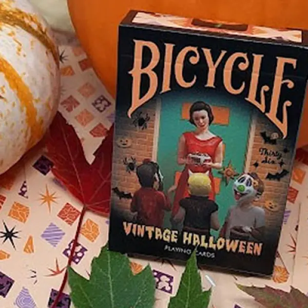 Bicycle Vintage Halloween Playing Cards  by Collec...