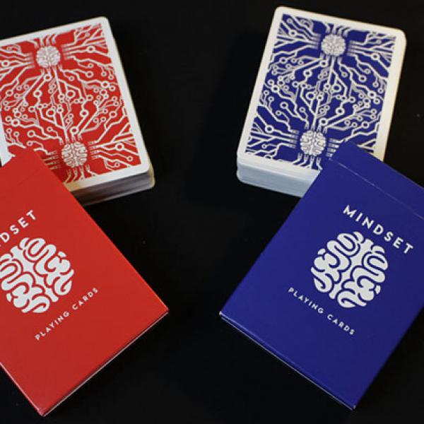 Mindset Duo 1 Red and 1 Blue Set Playing Cards (Ma...