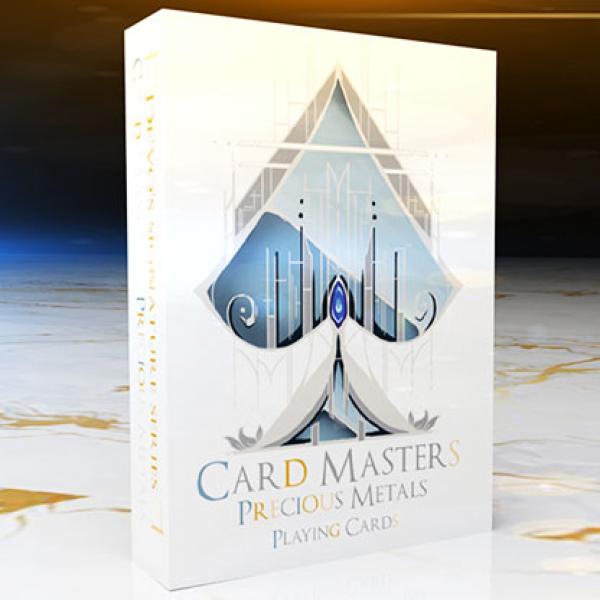 Card Masters Precious Metal (White) Playing Cards ...