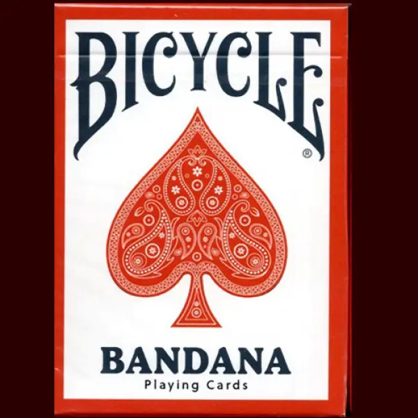 Bicycle Bandana (Red) Playing Cards