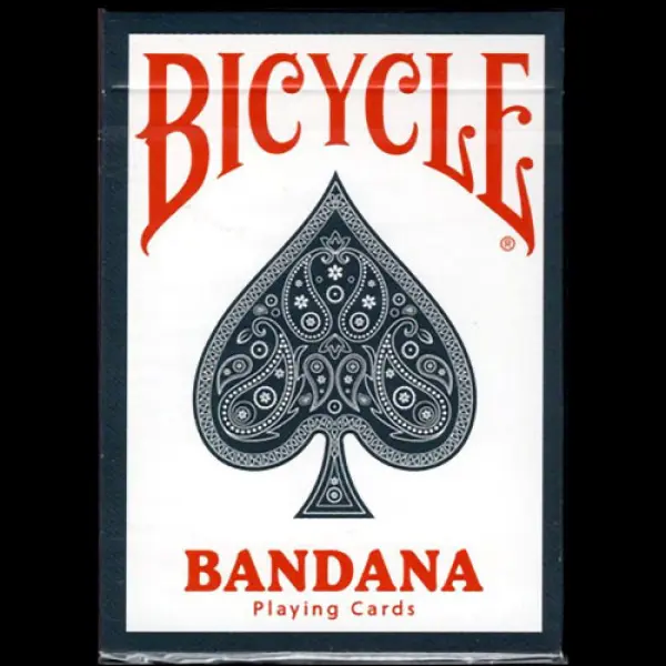 Bicycle Bandana (Blue) Playing Cards