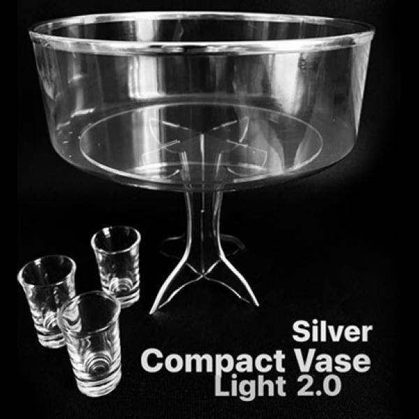 Compact Vase Light SILVER by Victor Voitko