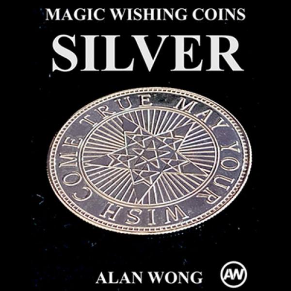 Magic Wishing Coins Silver (12 Coins) by Alan Wong