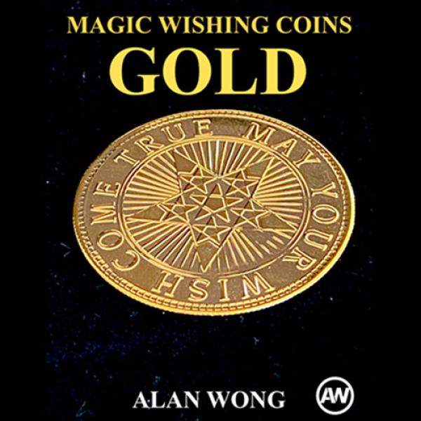 Magic Wishing Coins Gold (12 Coins) by Alan Wong