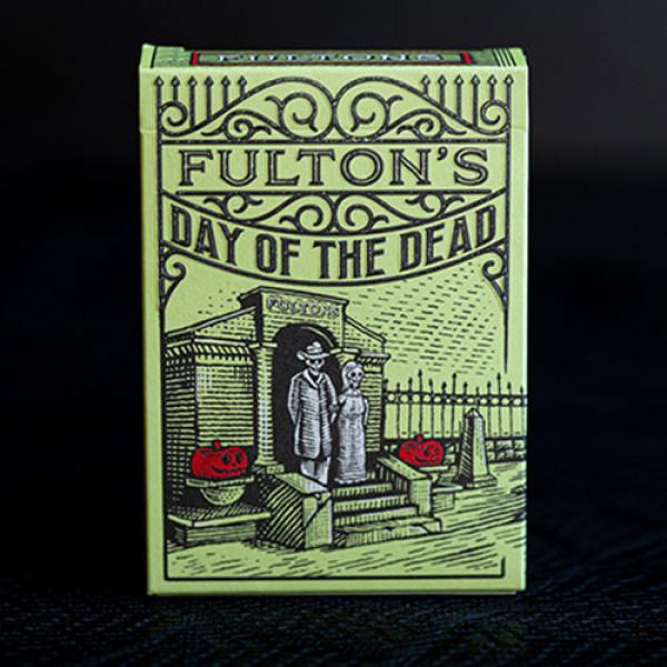 FULTON'S Day Of The Dead Green Edition Playing Car...