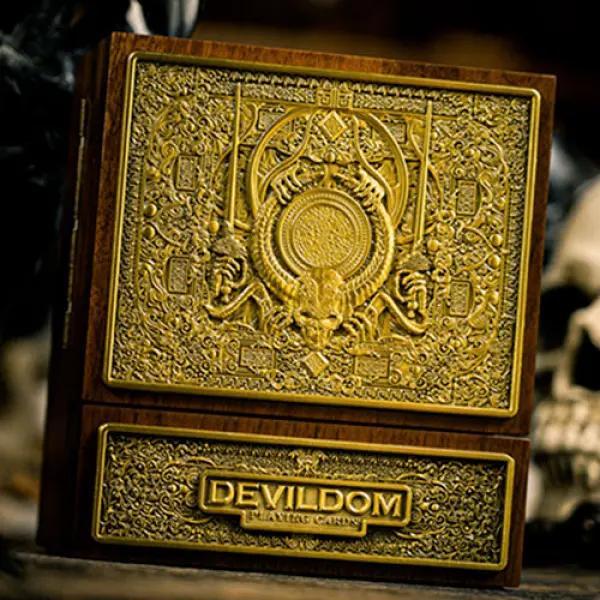 Devildom Deluxe Wooden Box Set by Ark Playing Card...