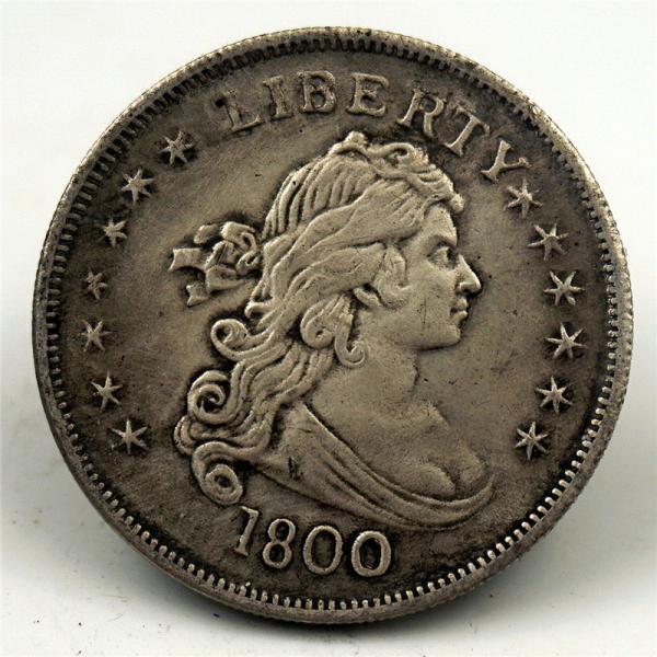Morgan Copper Core Imitate 1800 U.S. Replica Coin