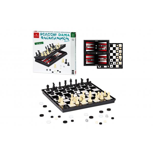 Chess Checkers Backgammon Magnetic