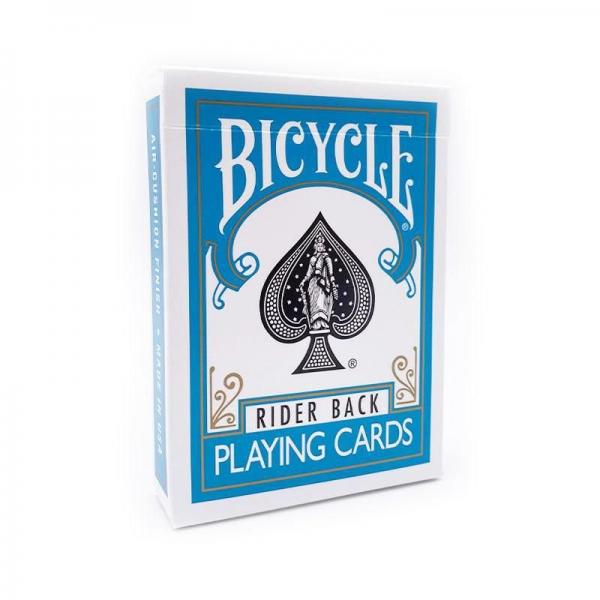 Bicycle - Turquoise back + 3 Gaff Cards