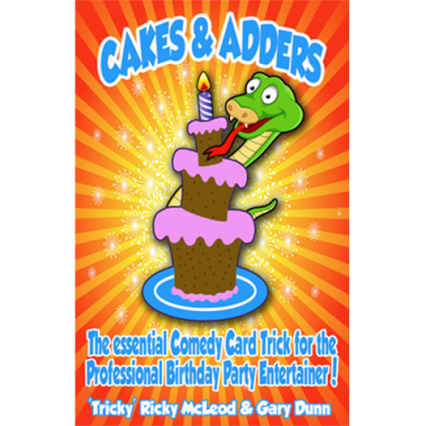 Cakes and Adders by Gary Dunn and World Magic Shop - DVD and Gimmicks Poker size