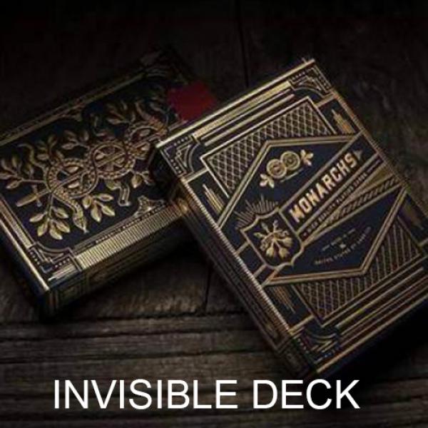 Invisible Deck Monarchs  Playing Cards by Theory11