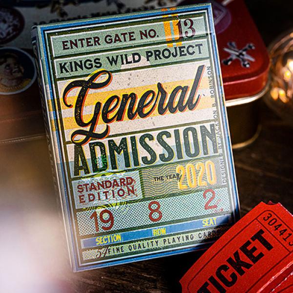 General Admission Playing Cards by Kings Wild Proj...