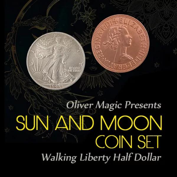 Sun and Moon Coin Set (Walking Liberty Half Dollar...