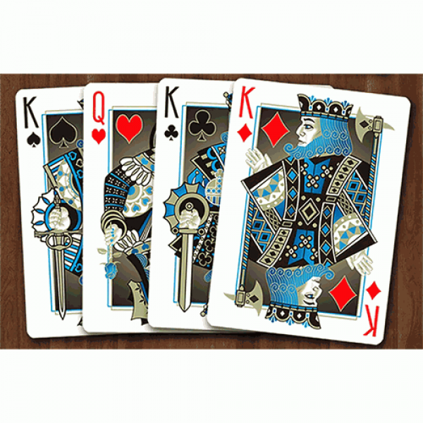 Avant-Garde United Cardists 2017 Playing Cards by Edgy Brothers (Blue)
