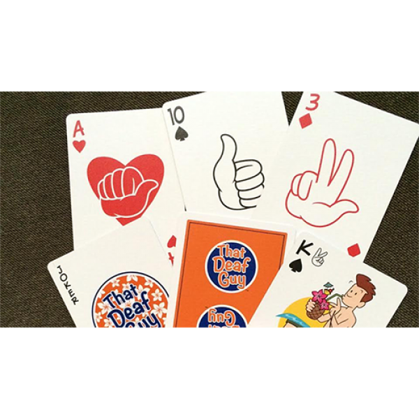 That Deaf Guy Paradise Edition Playing Cards