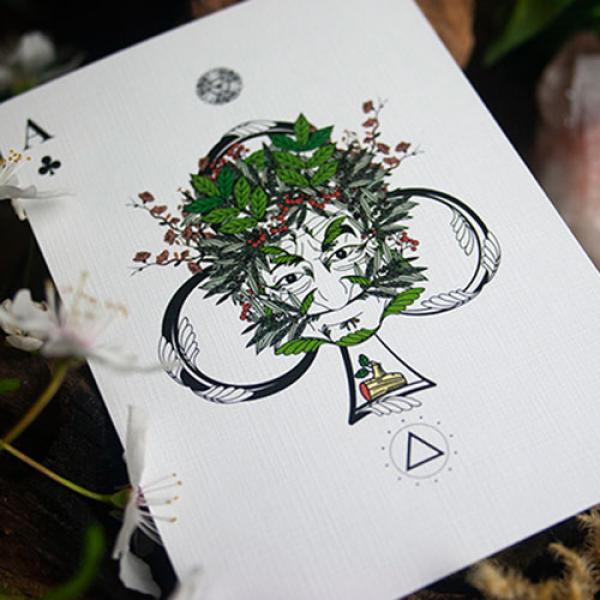 The Green Man Playing Cards (Autumn)  by Jocu
