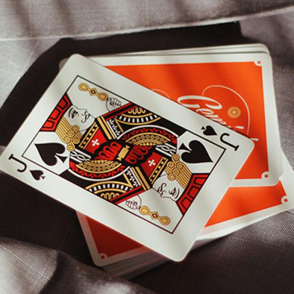 Gemini Casino 1975 Orange Playing Cards