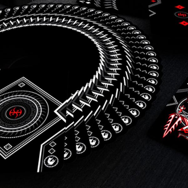 Black Platinum Lordz Playing Cards (Standard) by De'Vo