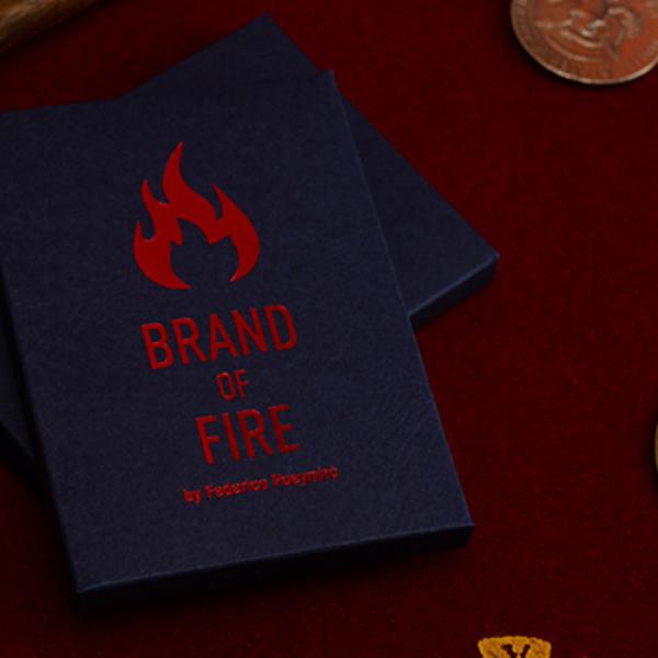 BRAND OF FIRE / BLUE(Gimmicks and Online Instructions) by Federico Poeymiro