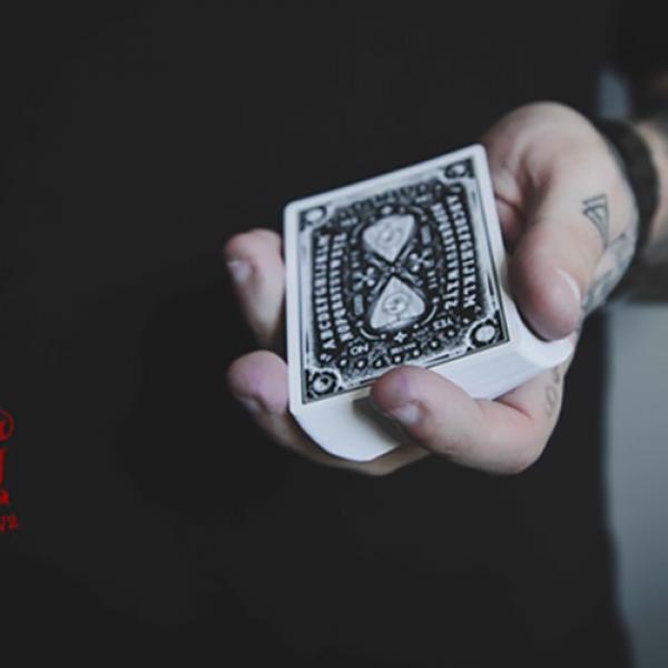 Resurrected V2 (Black) Playing Cards By Abraxas