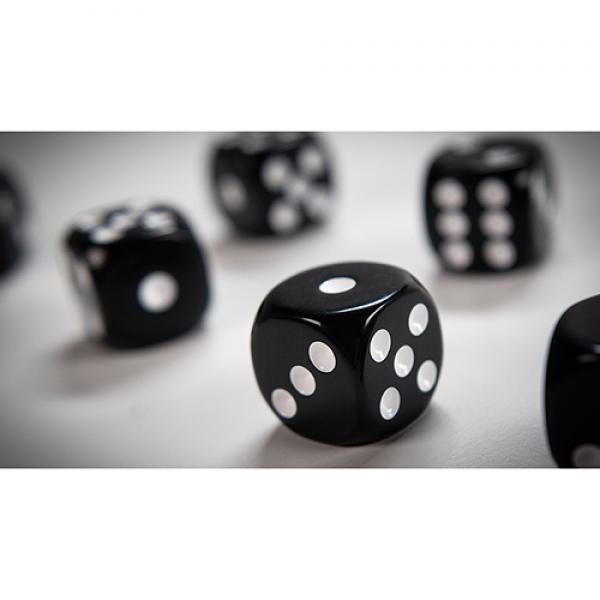 NON GIMMICKED DICE 6 PACK/BLACK by Tony Anverdi