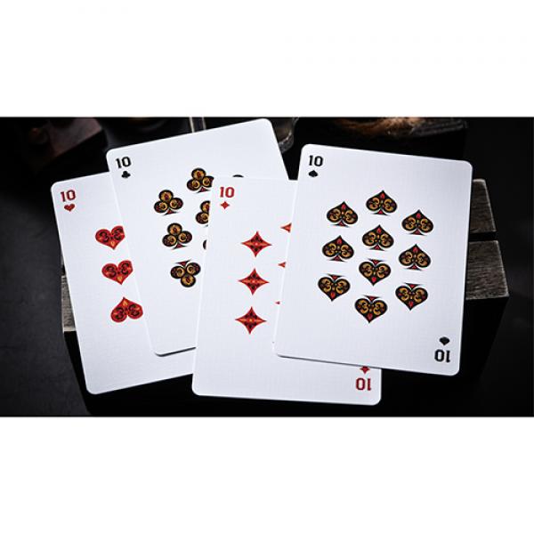 The Secret (Scarlet Edition) Playing Cards by Riffle Shuffle