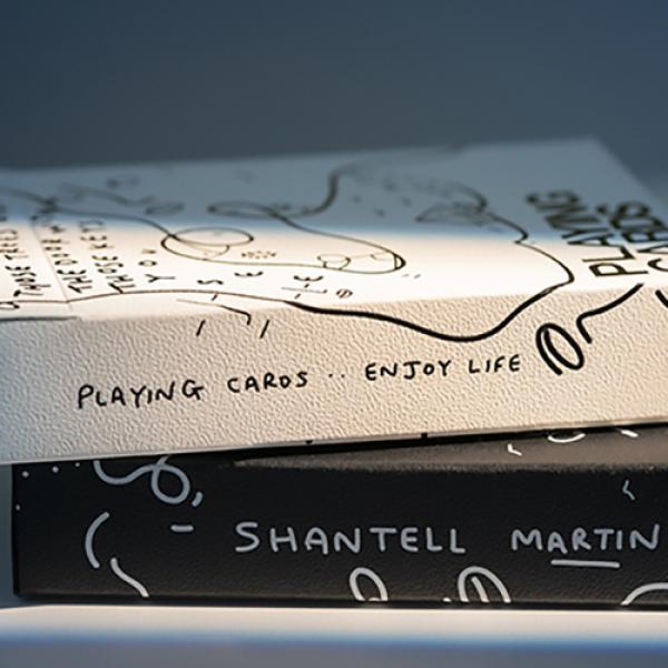 Shantell Martin (Black) Playing Cards by theory11