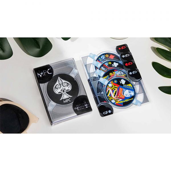 Black Transparent Playing Cards by MPC