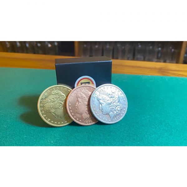 Follow the Silver Morgan Replica (Gimmicks and Online Instructions) by Tango