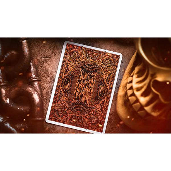 Sacred Fire (Eternal Flame) Playing Cards by Riffle Shuffle