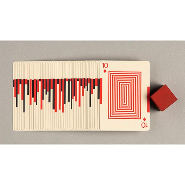 Eames (Starburst Blue) Playing Cards by Art of Play