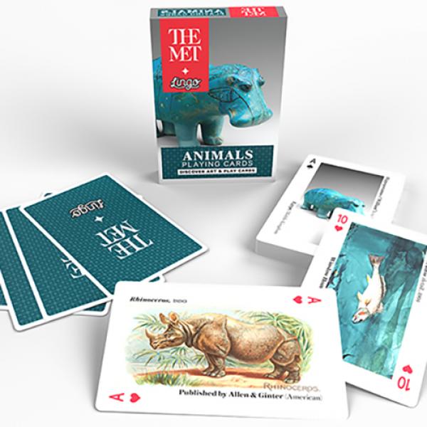 Animal Playing Cards-The Met x Lingo