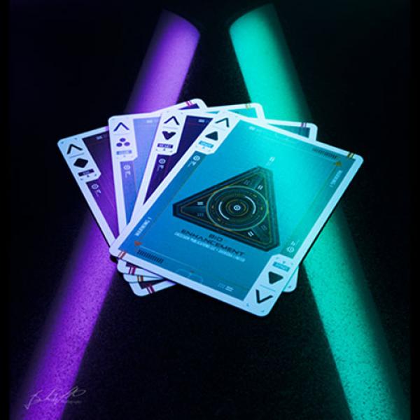 Gilded Cyberware (Neon) Playing Cards