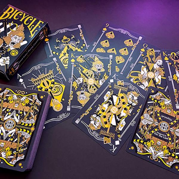 Bicycle Wukong Destruction (Grey) Playing Cards