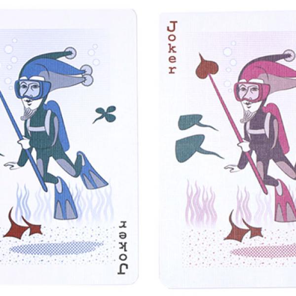 Bicycle Stingray (Teal) Playing Cards