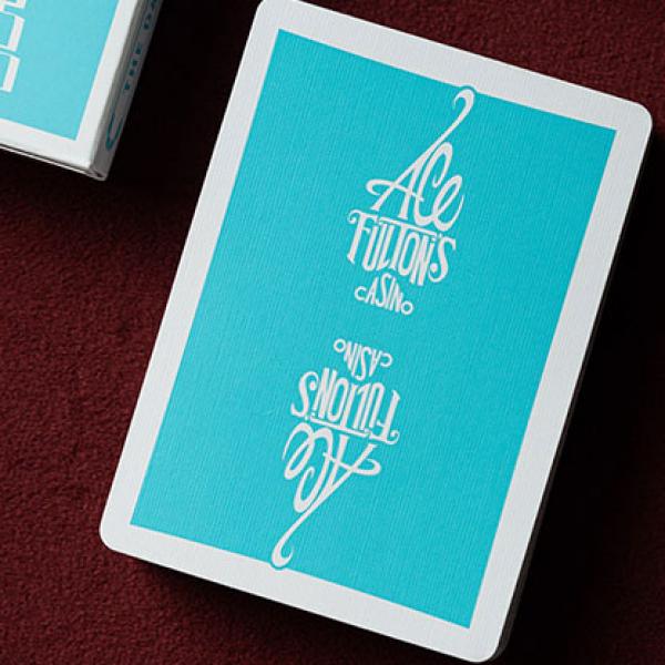 Ace Fulton's Casino: Miami Vice Blue Playing Cards