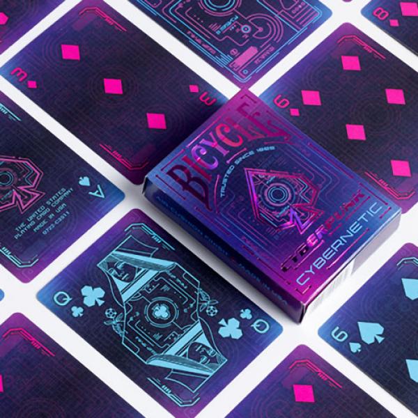 Bicycle Cyberpunk Cybernetic Playing Card by Playing Cards by US Playing Card Co.