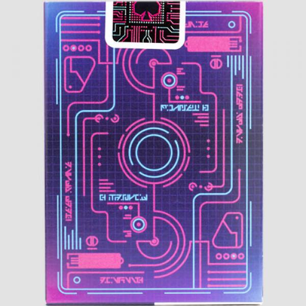 Bicycle Cyberpunk Cybernetic Playing Card by Playing Cards by US Playing Card Co.