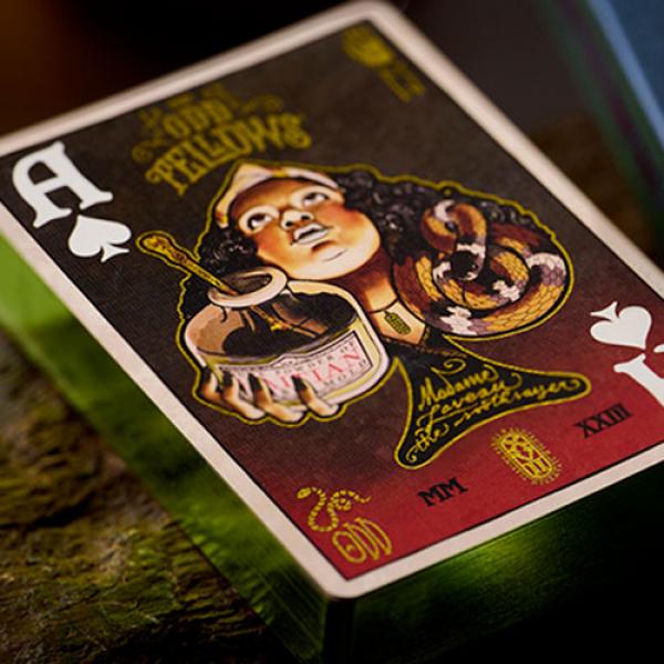 Odd Fellow Madame Laveau the Soothsayer Playing Cards by Stockholm17