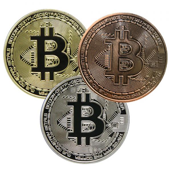 Bitcoin Commemorative Coin Silver